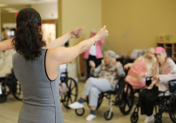 exercise routines for the elderly, activities for seniors